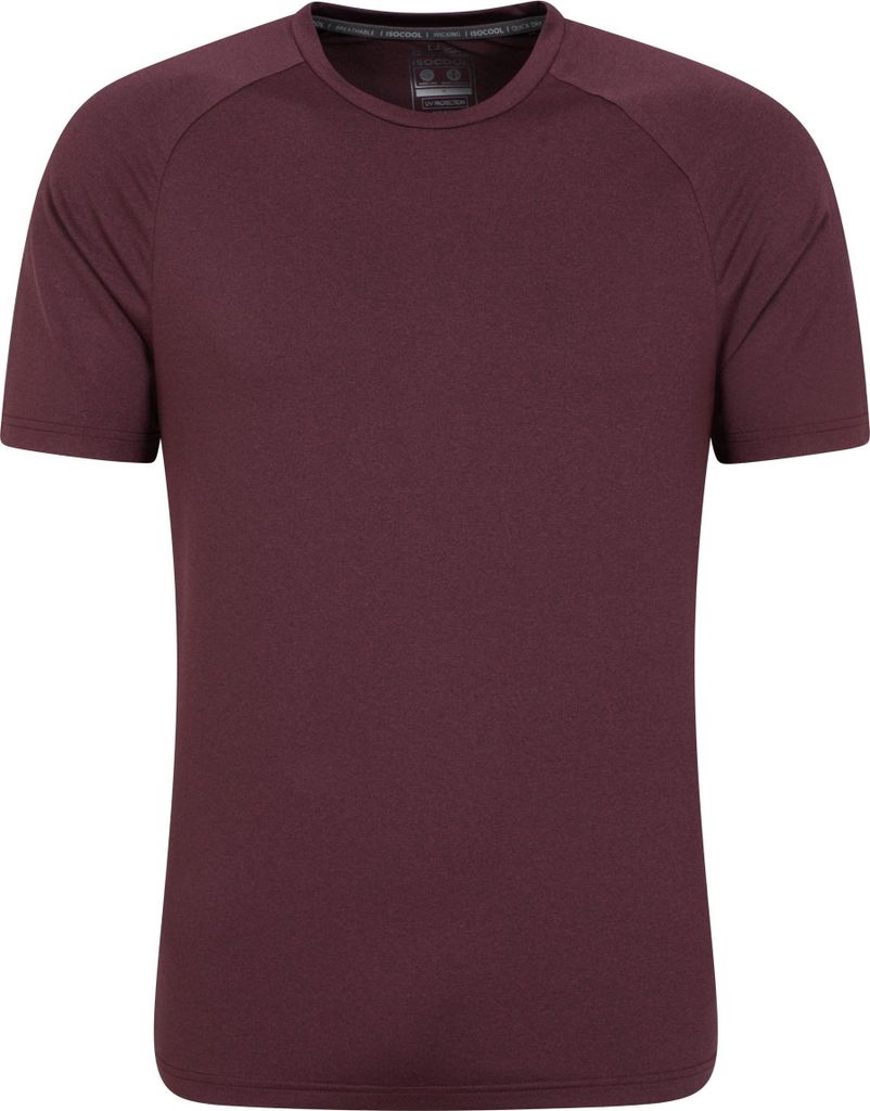 Mountain Warehouse - "Agra" T-Shirt für Herren MW370 (XXS) (Dunkel-Lila)