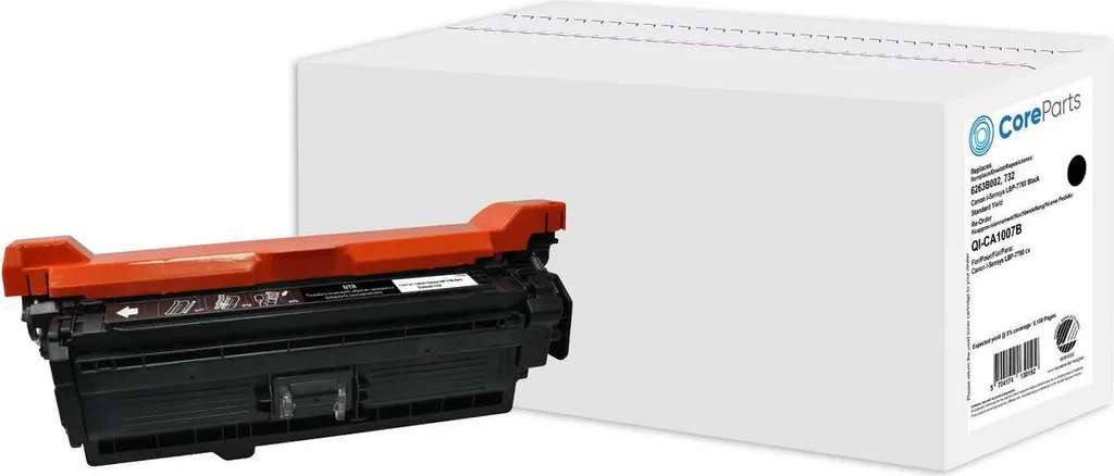 Toner Noir 6263B002 pour imprimante Canon, parfait pour télétravail