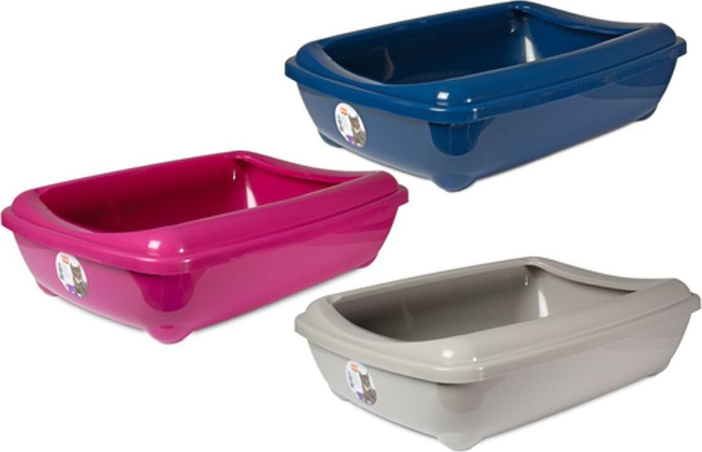 Karlie Katzentoilette Artist O Tray Classic Kunststoff - Sortiert - 50x38x14 cm
