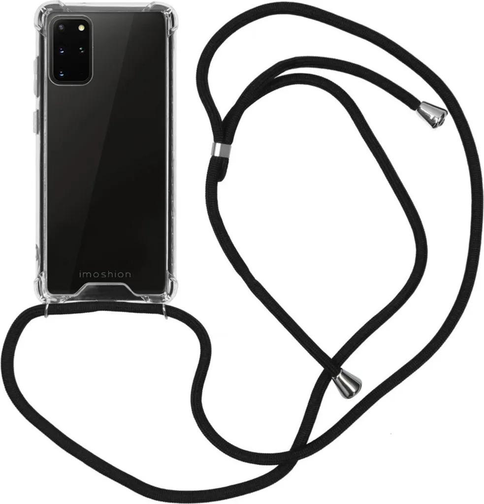 Custodia Samsung S20 Plus iMoshion con Cinturino - Cover Posteriore Nera
