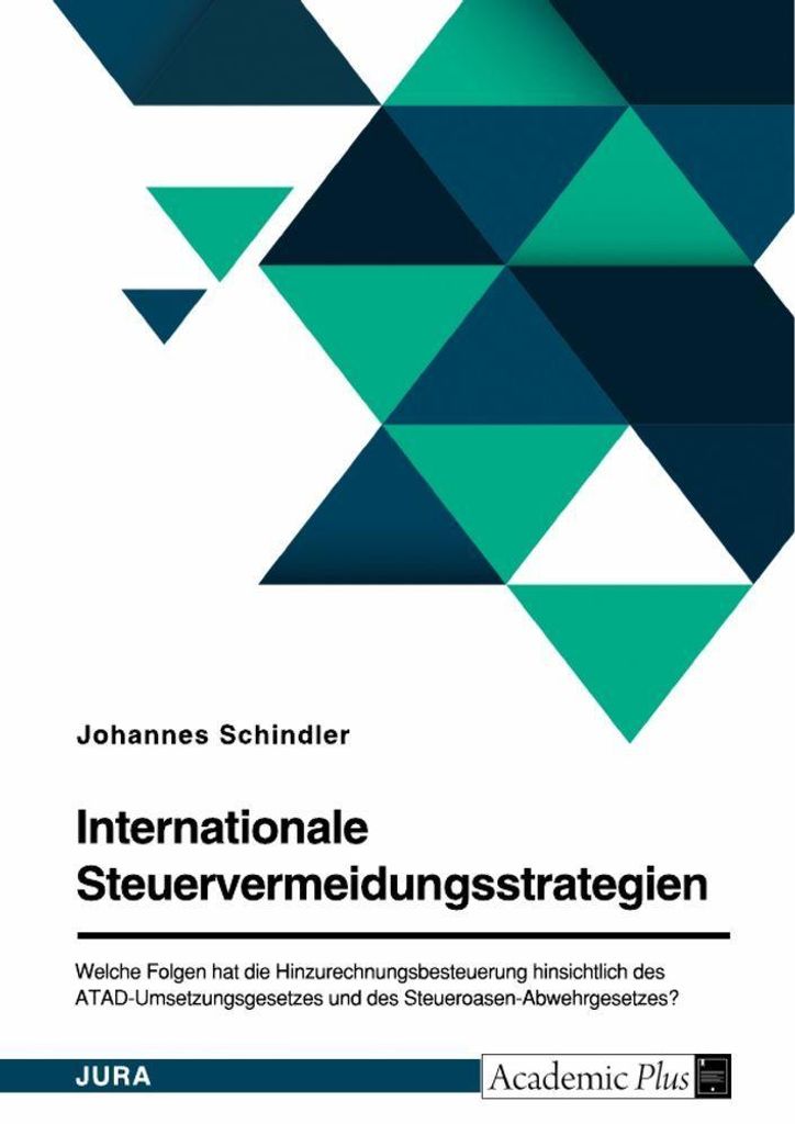 Internationale Steuervermeidungsstrategien. Welche Folgen hat die Hinzurechnungsbesteuerung hinsichtlich des ATAD-Umsetzungsgesetzes und des Steuer...