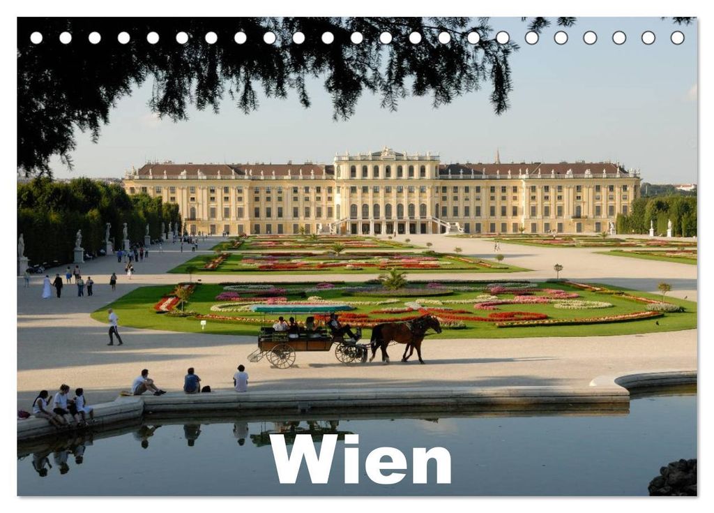 Wien (Tischkalender 2027 DIN A5 quer), CALVENDO Monatskalender