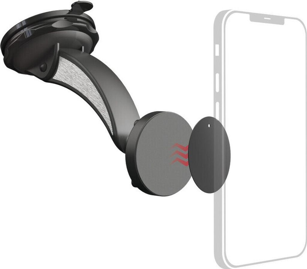 Hama Magnet Passive Halterung Handy/Smartphone Schwarz Produktbild 