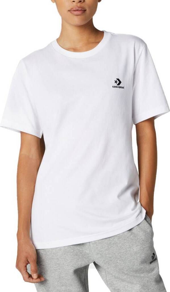 Converse Go-To Embroidered Star Chevron Standard-Fit T-Shirt 10023876-A01 Uni