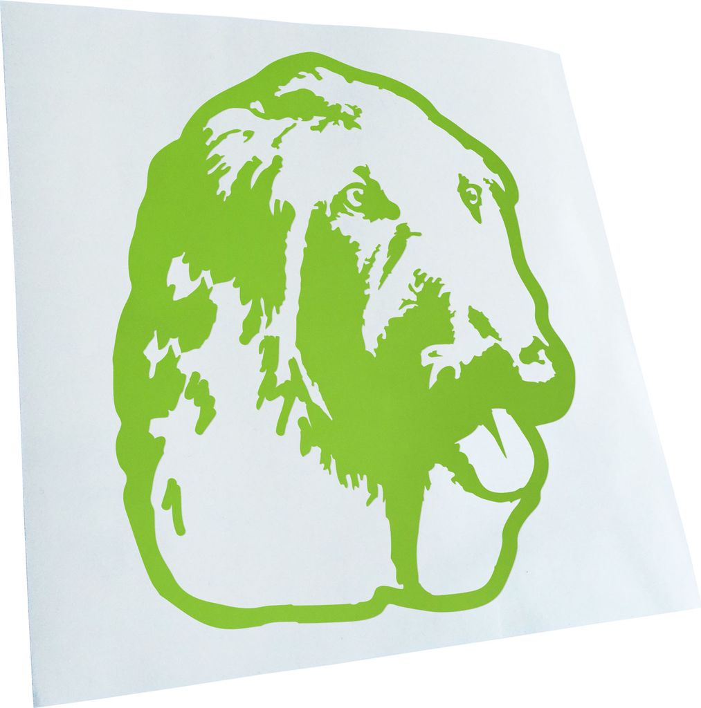 Kiwistar - Autoaufkleber - Scottish deerhound Hund - Lichtblau - 12x10cm - Aufkleber für Auto, Laptop, Fahrrad, LKW, Motorrad mehrfarbig JDM Decal...