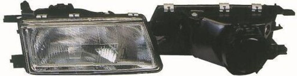 ABAKUS Scheinwerfer Rechts für OPEL Vectra A Limousine (J89) 442-1107R-LD-EM