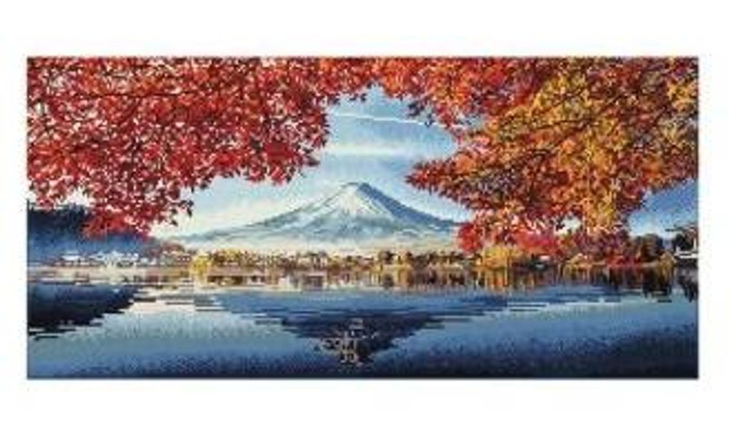 Diamond Dotz Mount Fuji Herbst