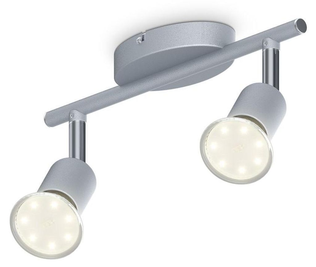 B.K.Licht Faretti LED da soffitto orientabili, include 2 Immagine del prodotto 
