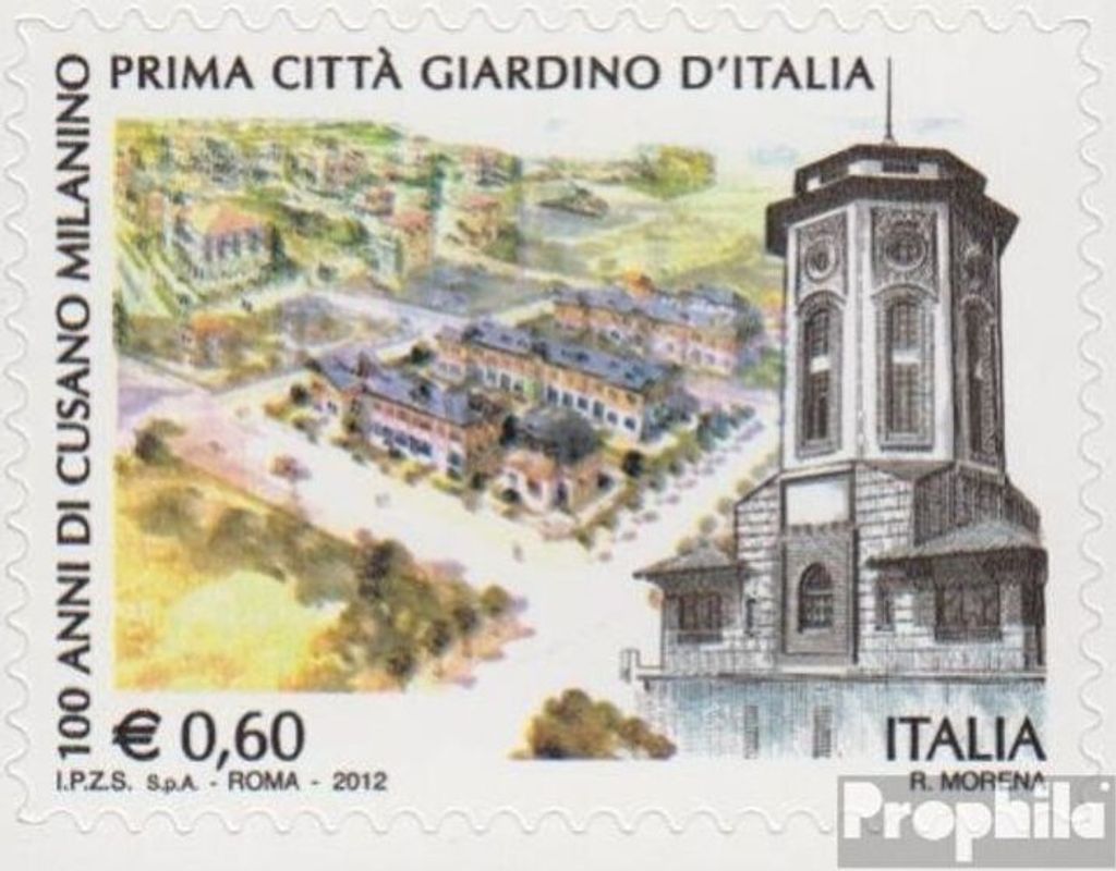 Briefmarken Italien 2012 Mi 3558 (kompl.Ausg.) postfrisch Produktbild 