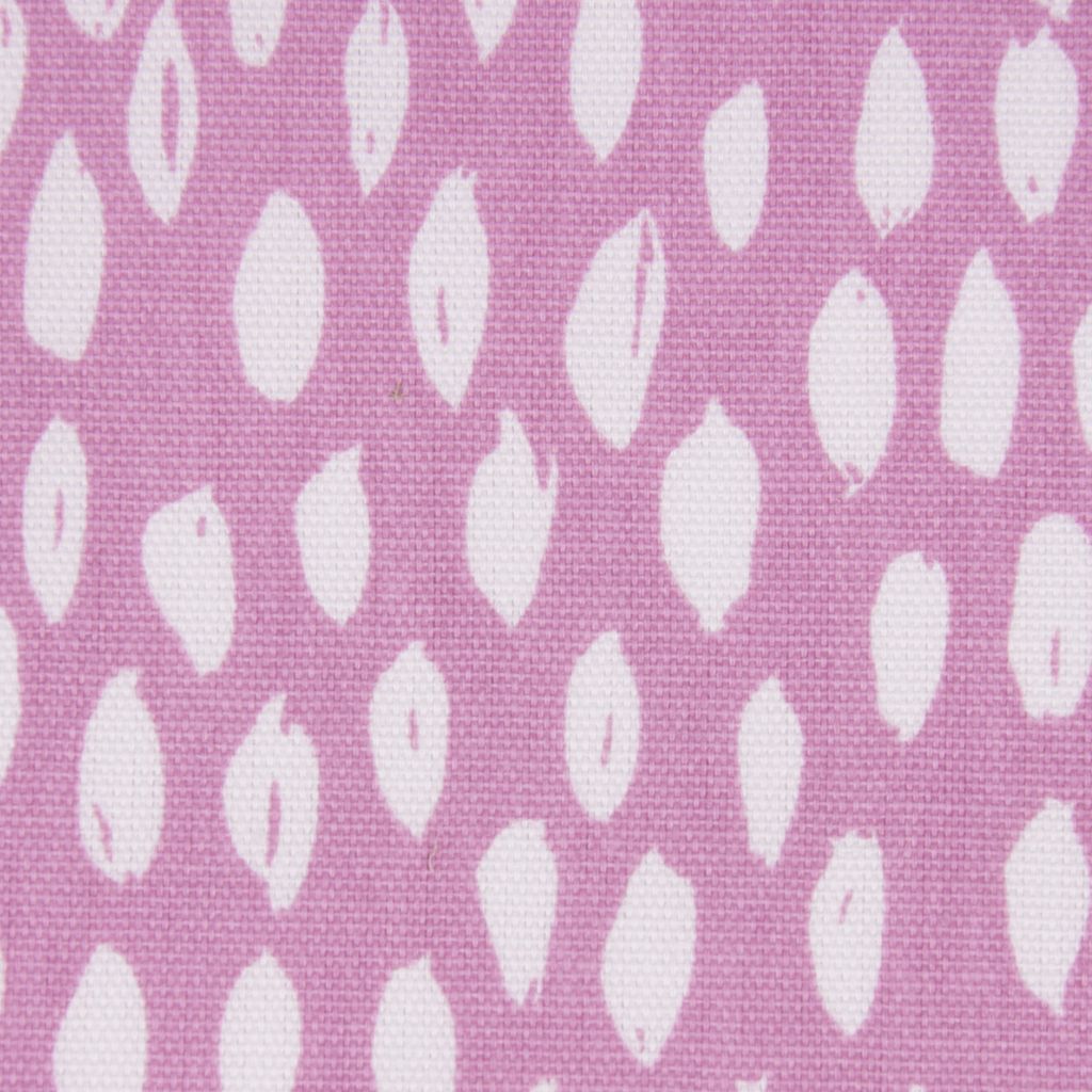 Dekostoff Baumwolle Bayside Tupfen Pinselstriche zartlila weiß 1,38m