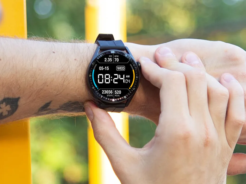 Montre Connectée Tracer PulseRay Écran 1,46" avec Notifications Apps - 6