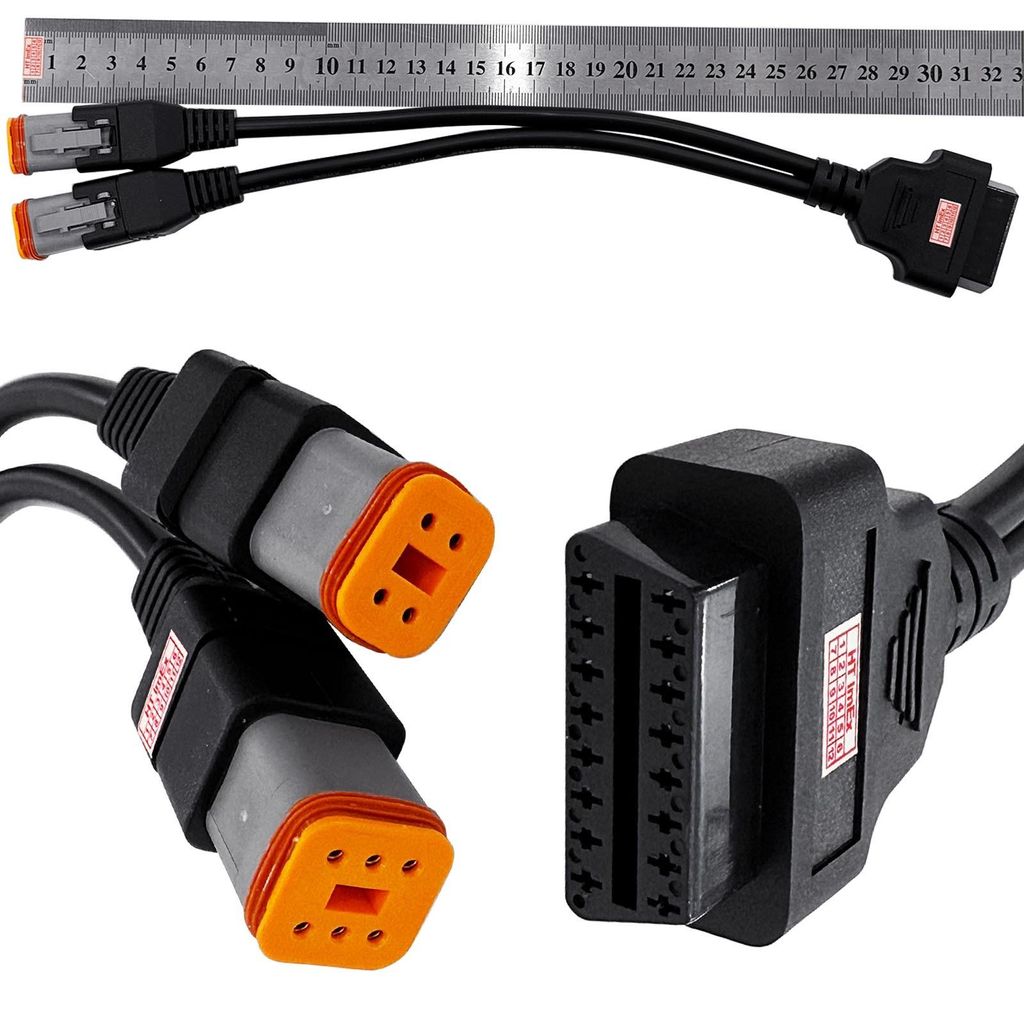 16Pin OBD2 Adapterkabel kompatibel mit Harley Davidson Sportster 2014–2020