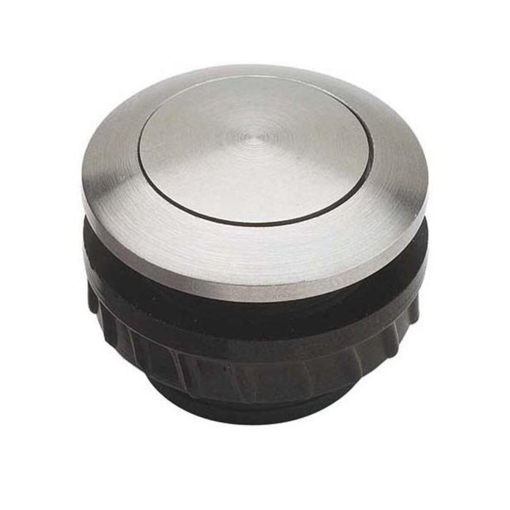 Grothe Klingeltaster 1fach 62000 Edelstahl 24 V/1,5 A (62000)