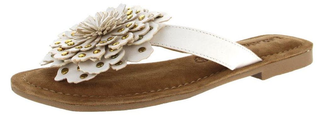 Lazamani Nomi Teenslippers - Wit - Maat 42