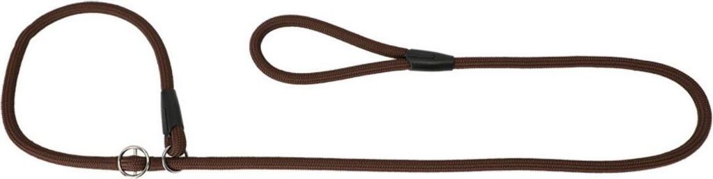 Ringleine für Hunde braun Hundeleine Leine Showleine Gassileine Ø 1,2 x 170 cm