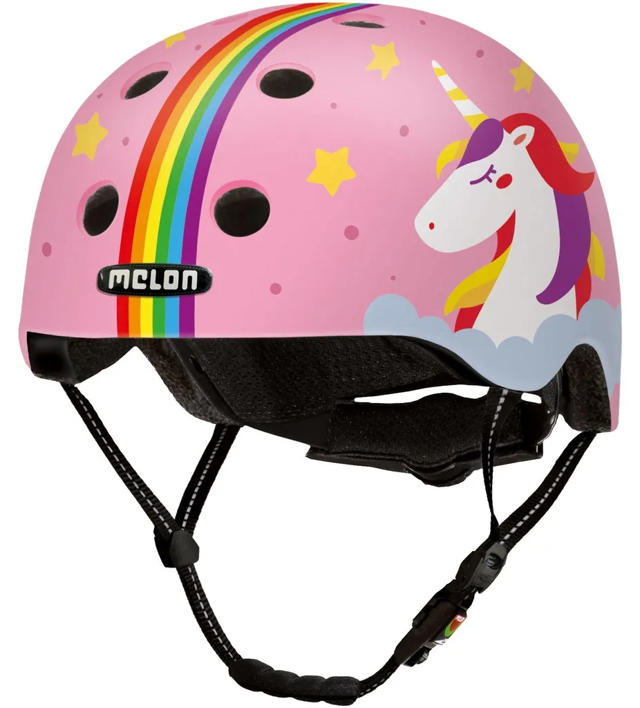 Casque vélo enfant pour ville et balade Melon Urban Active Phantasia M