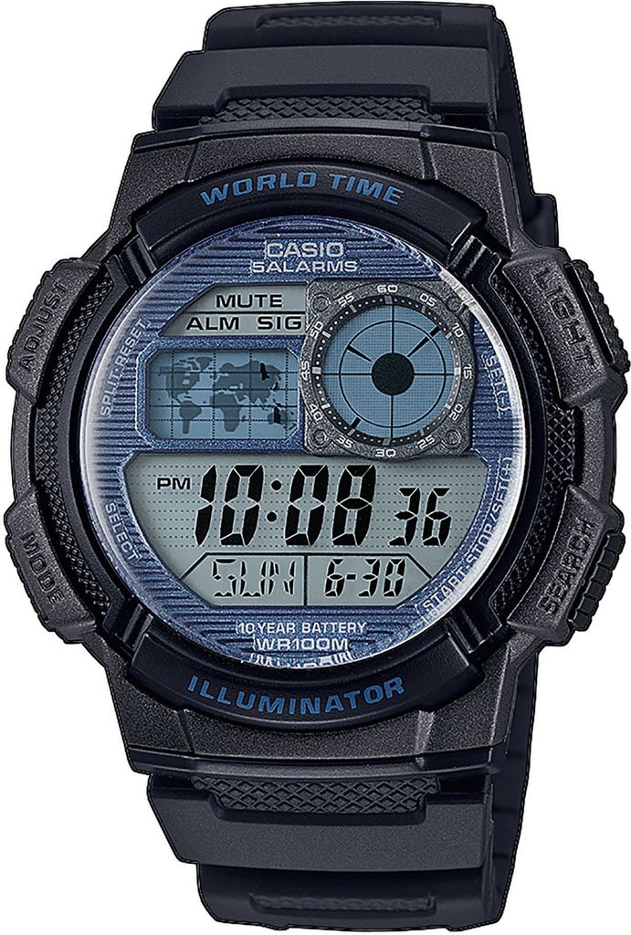 Casio  kolekcia hodiniek > Nramkov hodinky s funkciou Obrázok produktu 