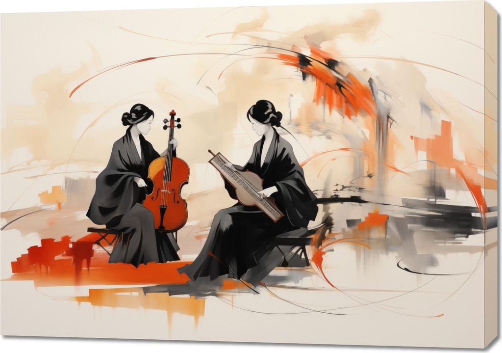Bild 100x70cm Harmonie der Stille