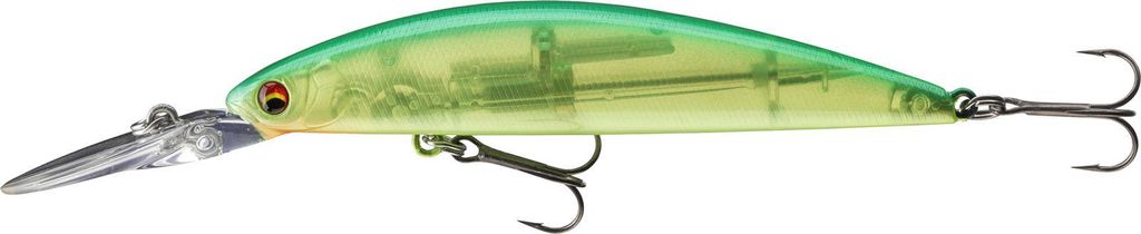 Daiwa Wobbler Tournament Current Master 93F-DR Farbe Lime Chart Länge 9,3cm Gewicht 12,0g