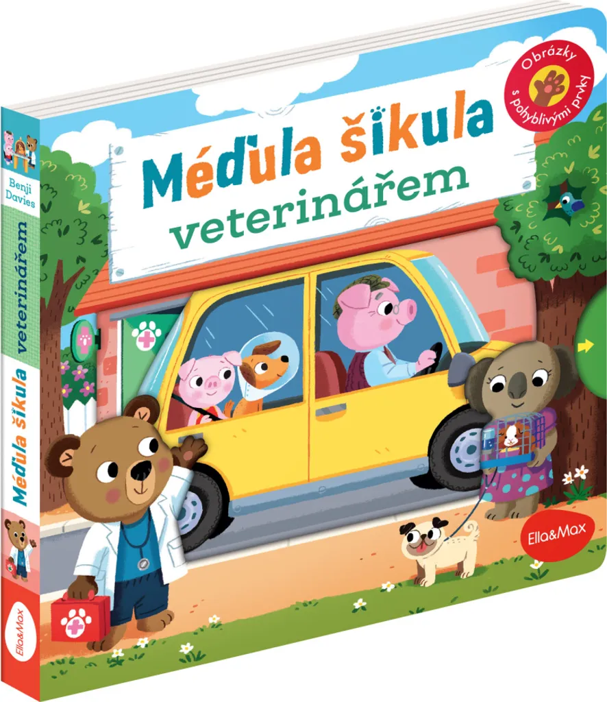 Teddy Bear the Vet par Benji Davies : Livre Animé Moving Pictures Enfant