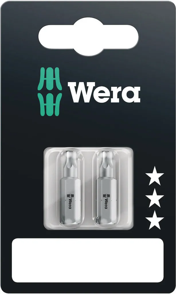 Wera 05073314001 bit di cacciavite 2 pz
