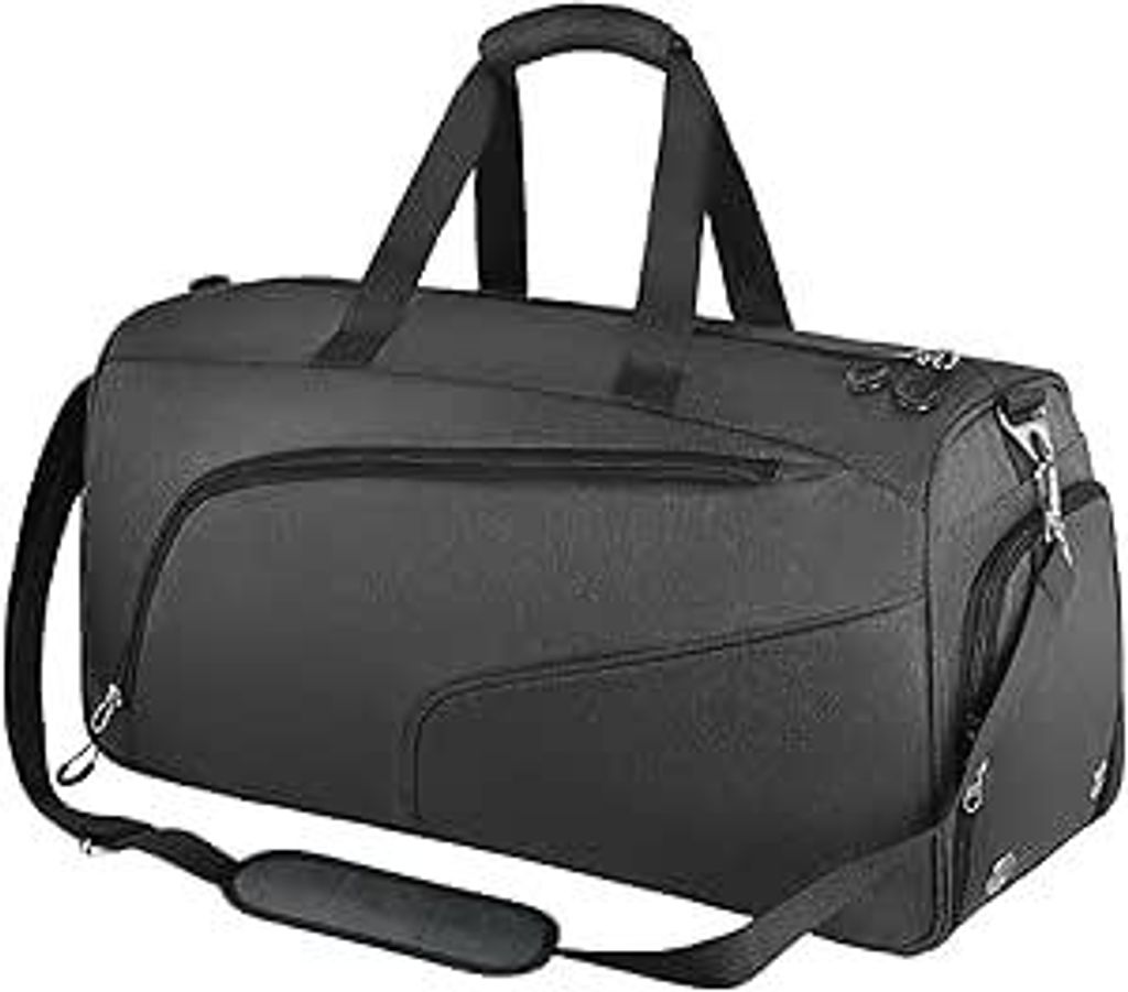 Sporttasche mit Schuhfach und Nassfach – Reisetasche für Damen und Herren – Tasche für Sport, Fitnessstudio & Fitness, Wochenendtasche, Reise...