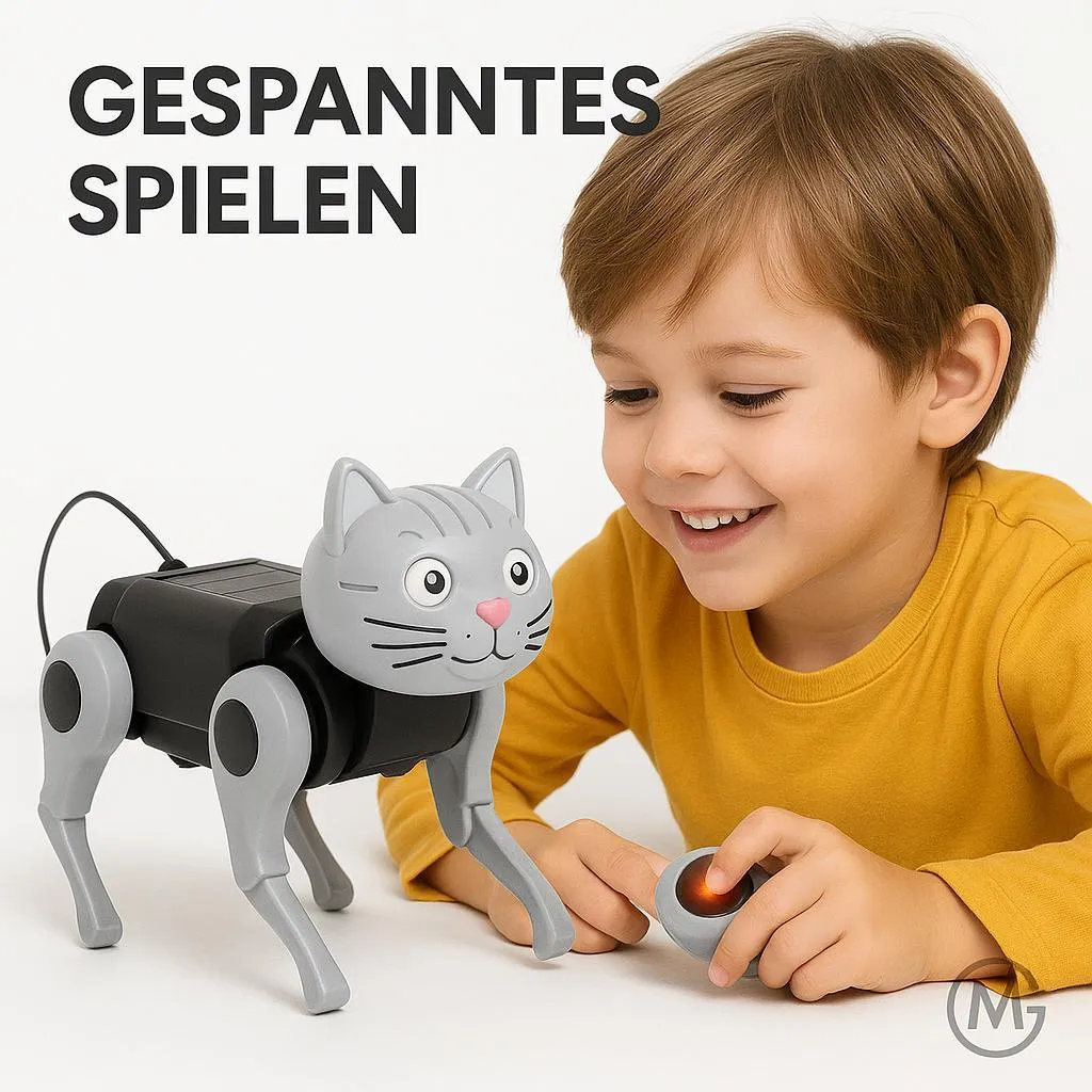 Robot Chien à Assembler Soi-même - Jeu de Construction RC et Éducatif