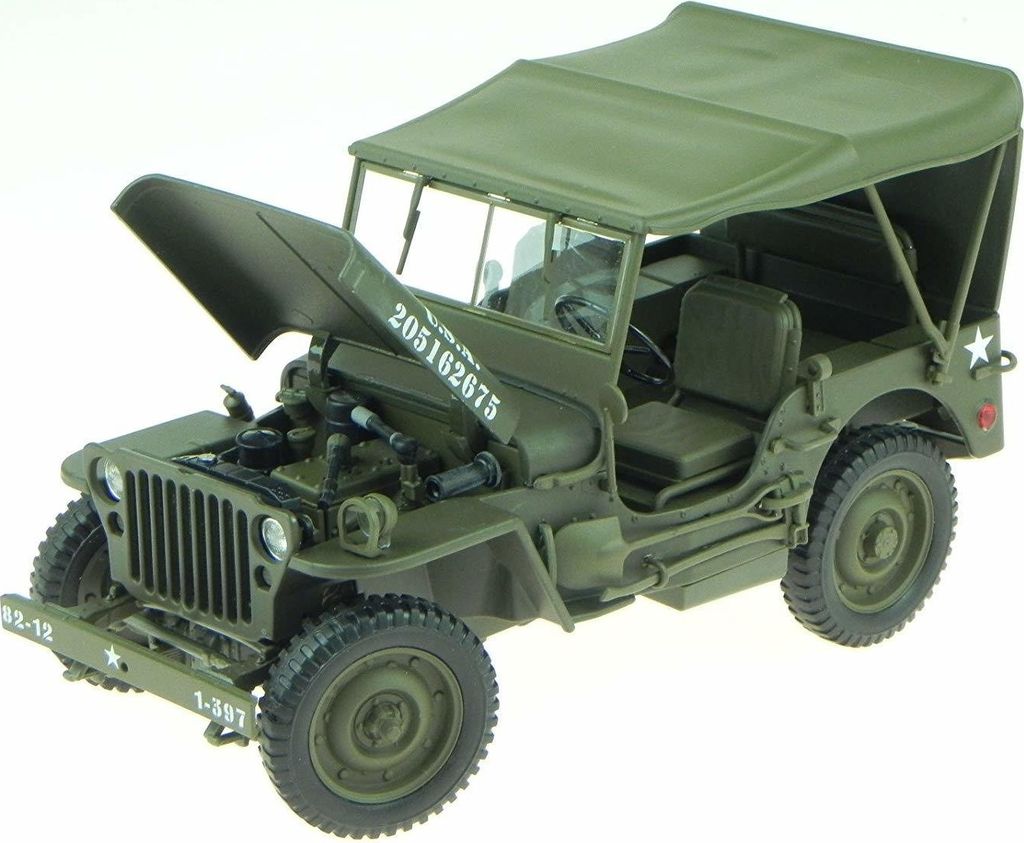 Jeep Willys (Canvas Top) 1941 - 1:18 - Welly
