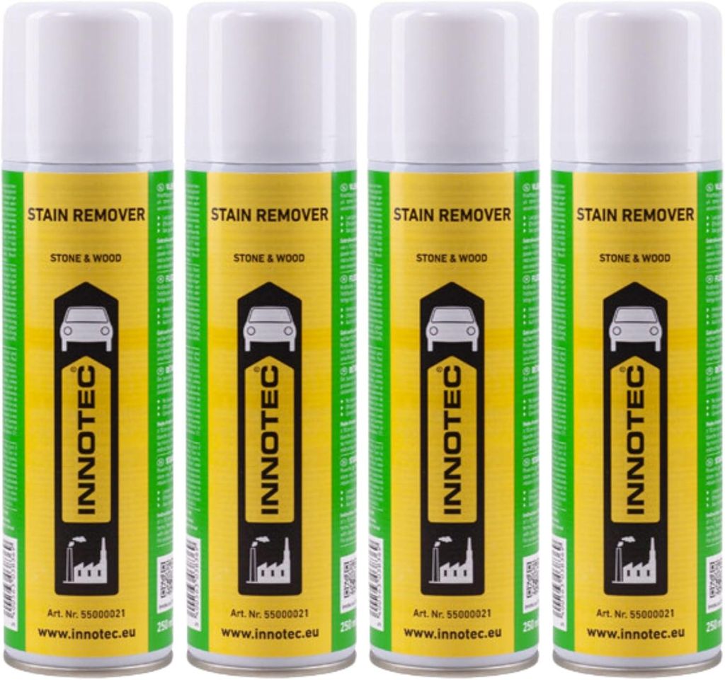 4 Stück INNOTEC Stain Remover 250 ml – kraftvoller Produktbild 