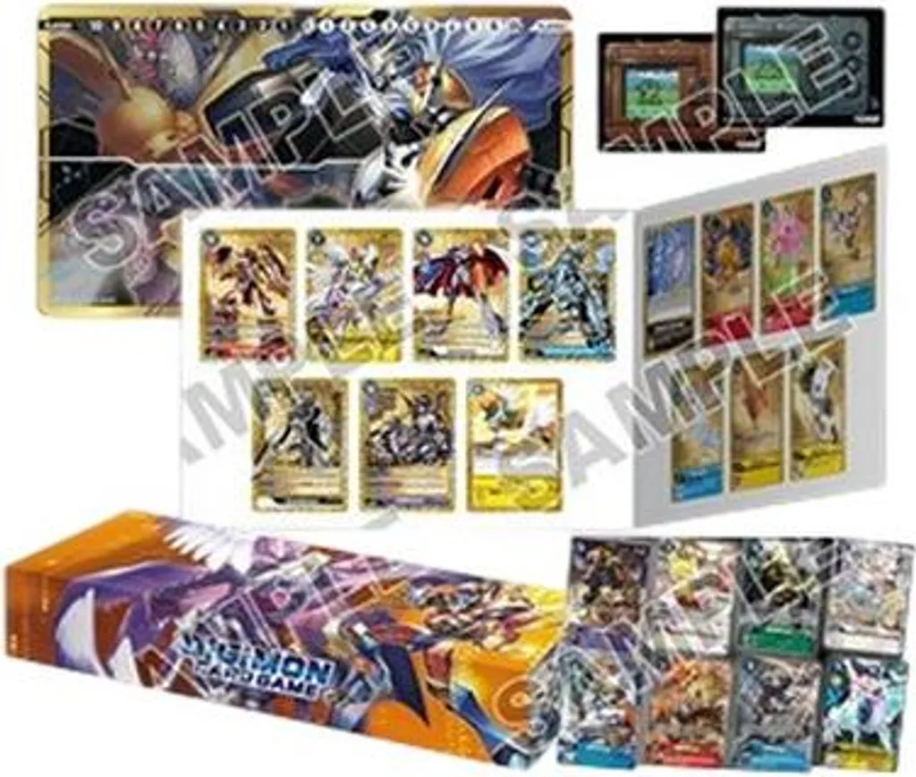 Digimon 2nd Anniversary Set : Boîte Collector Premium de 115 Cartes