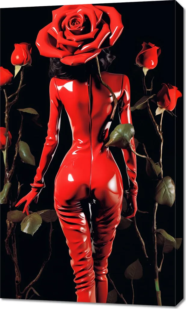 Réveillez vos Murs Tristes avec l'Image Fleurs Persona Rosa 60x100