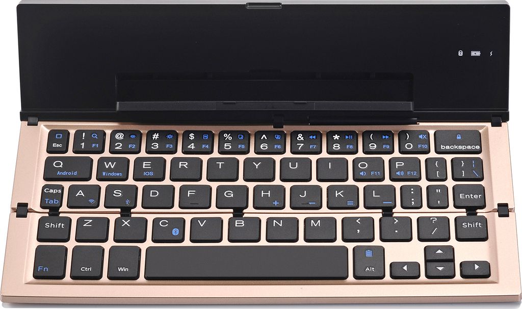 Mini faltbare BT-Tastatur, tragbar fuer iPad-Smartphones