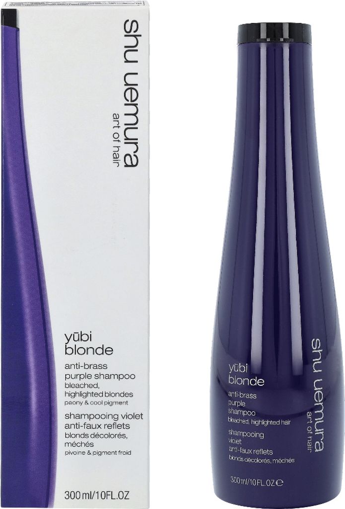 Shu Uemura 3474636956104, Shampoo, Gefärbtes Haar, Blond, 300 ml, Anti-yellowing, Flasche