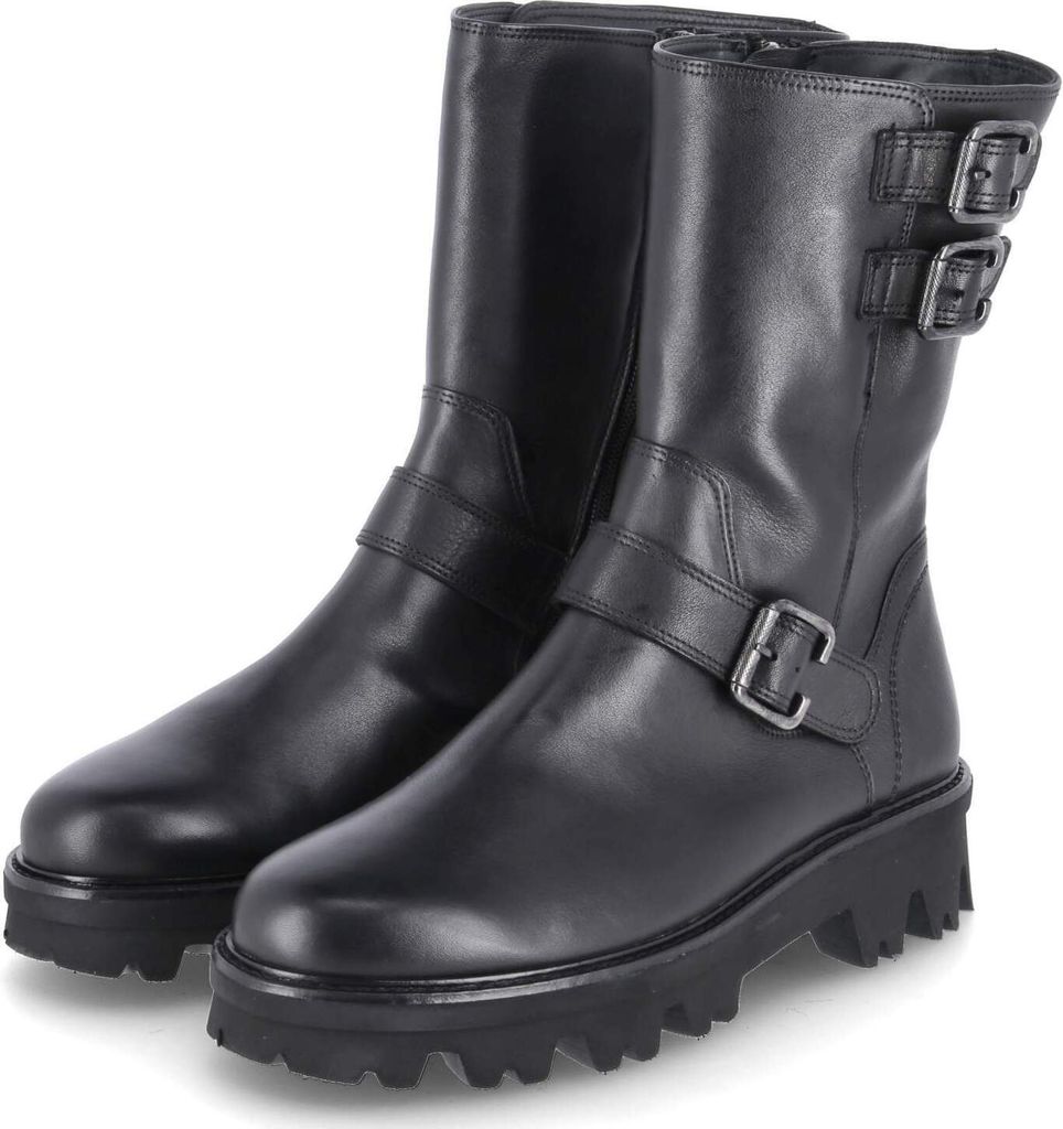 Paul Green Damen Stiefeletten/ Biker Boots Schwarz Produktbild 