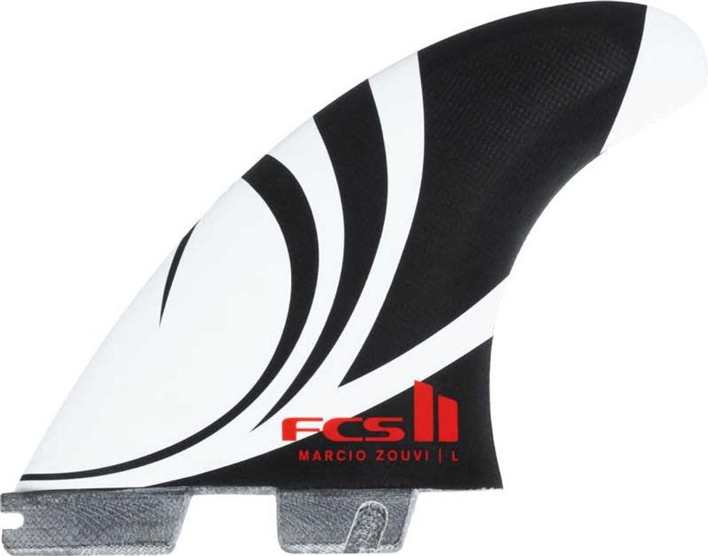 Fcs Ii Sharpeye Pc Carbon M Tri Finne Weiß MD Weiß MD