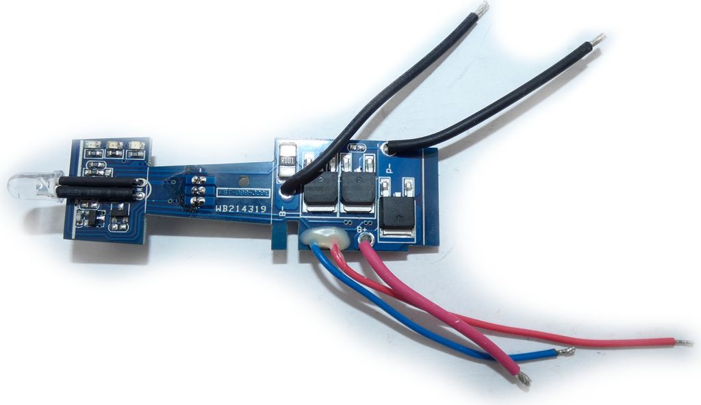 MATRIX Ersatzteil PCB Platine für Akkuschrauber Bohrschrauber AK 12 Li-N