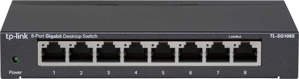 TP-Link Switch 8x GE TL-SG108s Metall Gehäuse Immagine del prodotto 