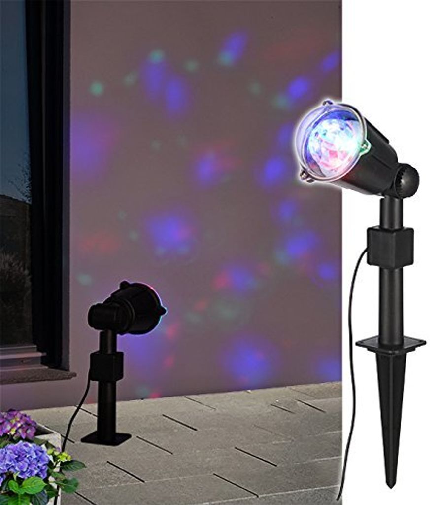 Buvtec Led Partylicht Mit Dreheffekt Smd Technik