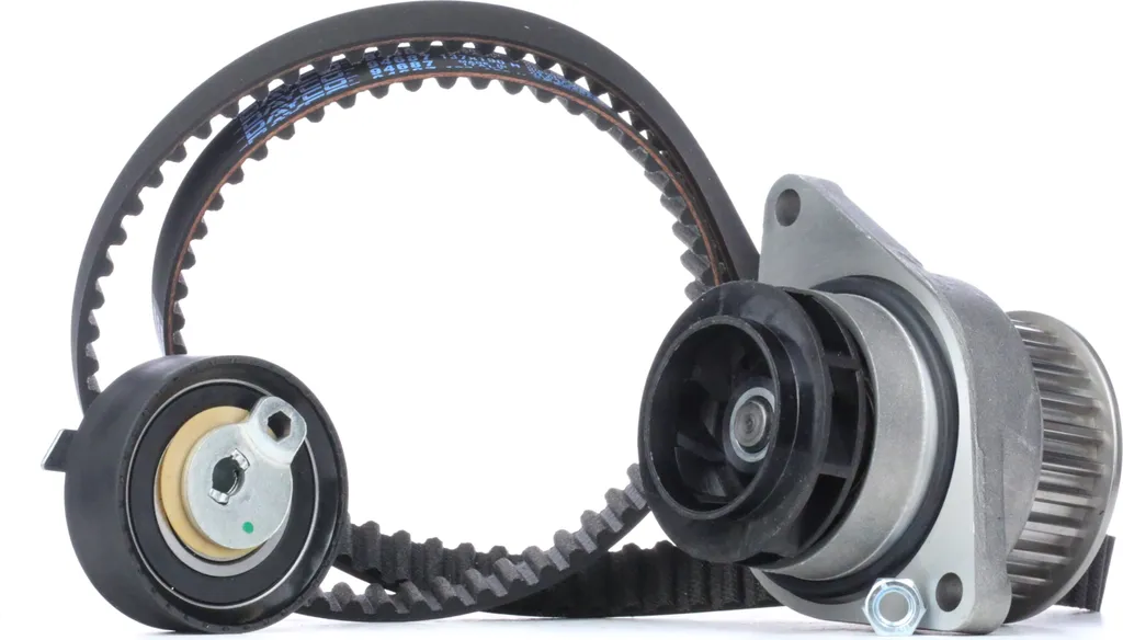 Kit Pompe à Eau DOLZ et Courroie de Distribution pour SEAT Inca et VW Vento