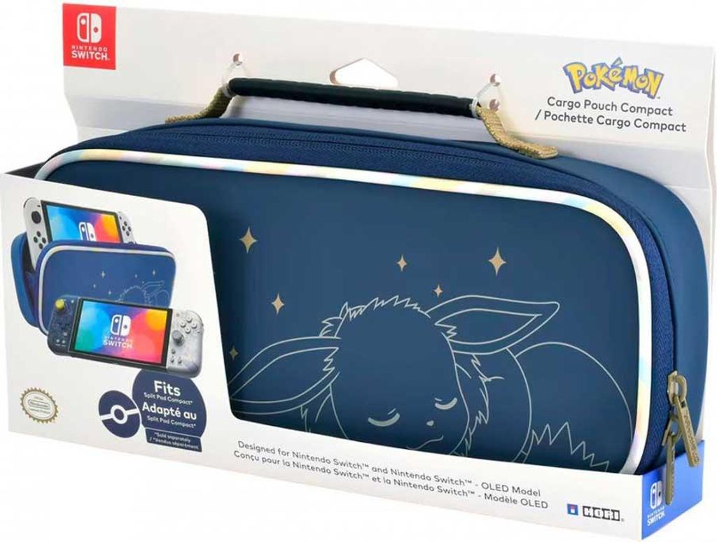 Hori Cargo Pouch Compact, Beuteltasche, Blau, Nintendo Produktbild 
