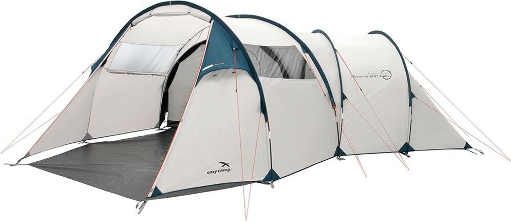 Tunnelzelt Alicante 600 Twin Light Grey (hellgrau/blau, Produktbild 