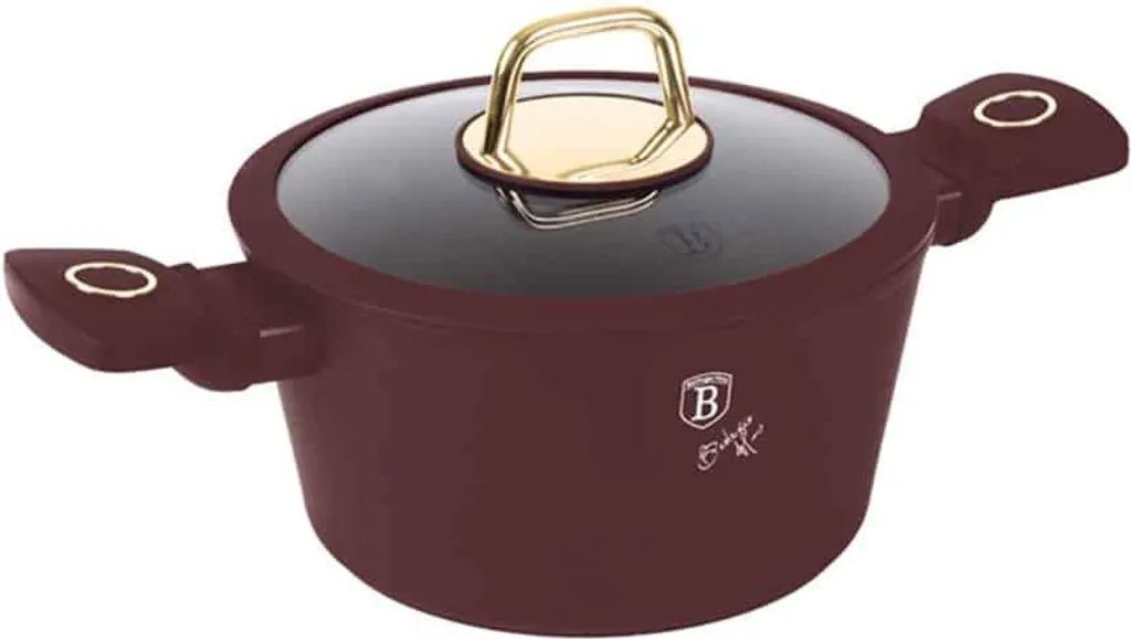 Casseruola 20cm Berlinger Haus BH 8040: Eleganza in Matt Bordeaux