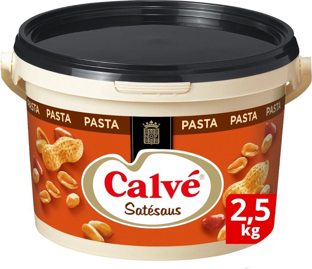 Calvé Nudeln mit Saté-Sauce 2,5 Kilo