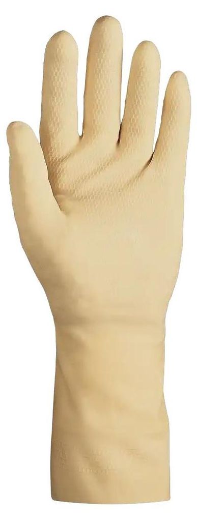 Sir Safety Contact Arbeitshandschuhe aus Naturlatex lebensmittelecht 12 Paar, XS, Gelb