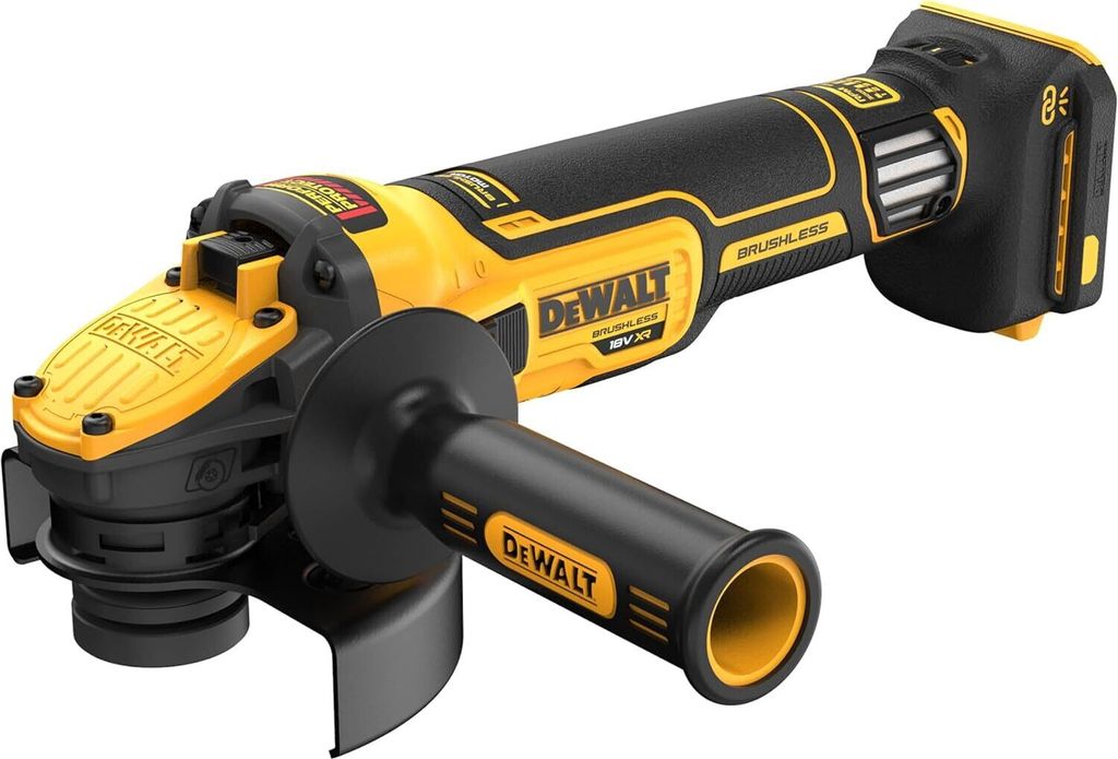 Meuleuse D'angle Sans Fil DeWALT 18V – 125 Mm, 2 Batteries 6 Ah, Sans Balais