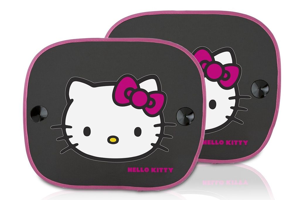 HELLO KITTY Auto Sonnenschutz Schwarz Produktbild 