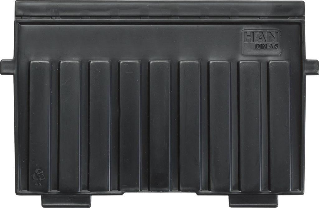 HAN Stützplatte 9026-13 DIN A6 quer Polystyrol schwarz