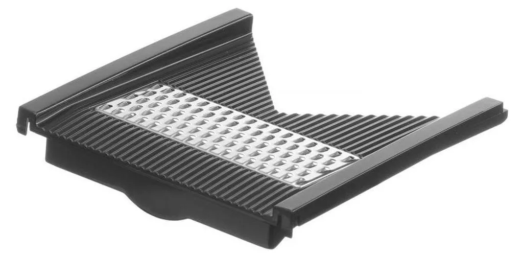 Mandoline HENDI V noire avec lames interchangeables et réglage précis