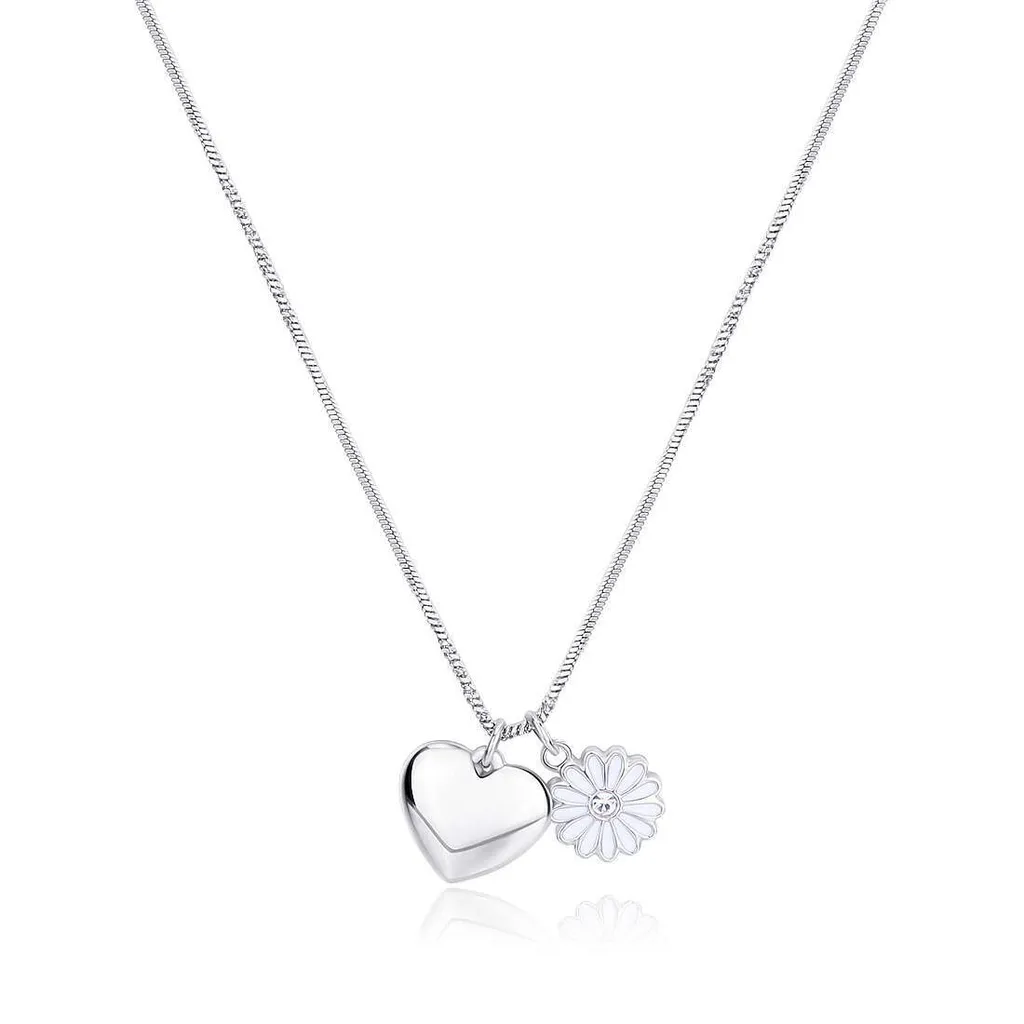 Collana Sagapò Feelings Argento - Eleganza Minimalista per Donna