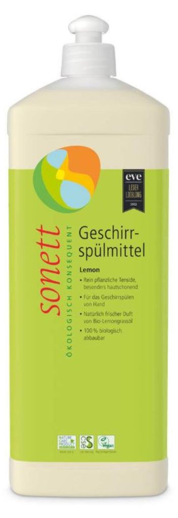 Sonett Geschirrspülmittel Lemon 1l Zdjęcie produktu 